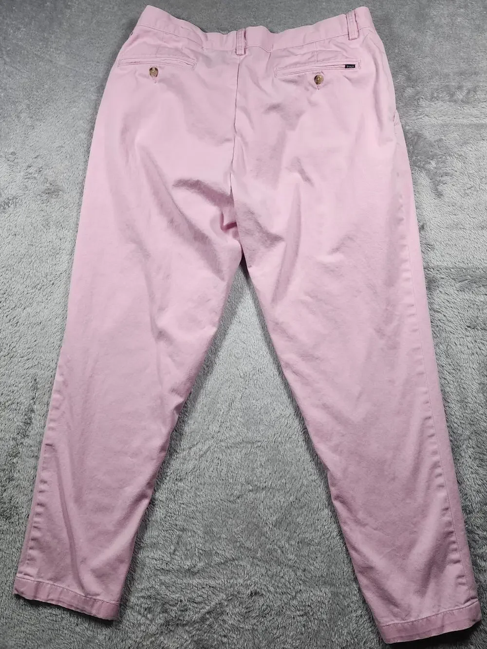 Polo Ralph Lauren Pants Mens 34x30 (Fits 32x30) Pink Classic Fit Preppy Summer